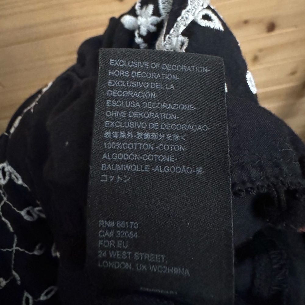 By Anthropologie Size 4 Marisol Off The Shoulder Embroidered Boho Midi Dress - Picture 15 of 16